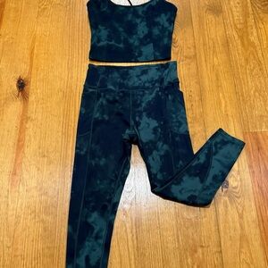 Victoria’s Secret Tie-Dye Jumpsuit - Green